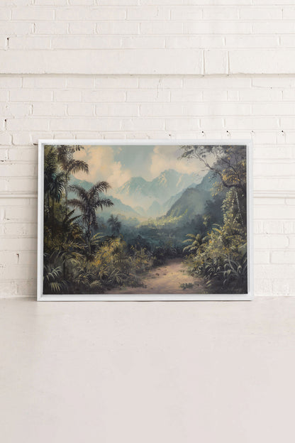 GOLDEN REALM, Leinwandbild