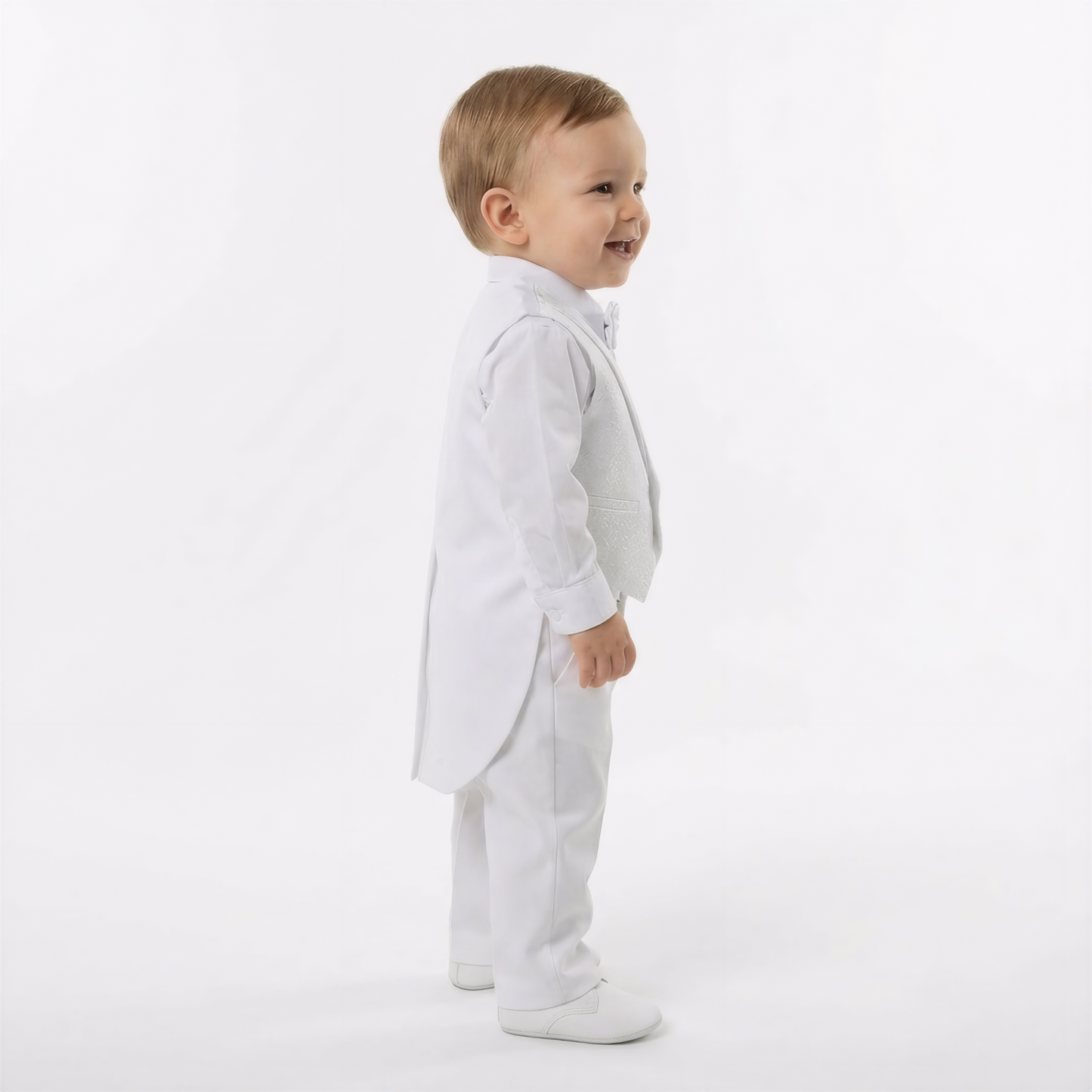 Archie's Penguin Tail Vest Set