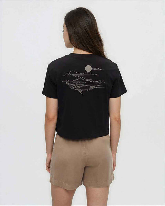 Wild Rose Lake Crop T-Shirt