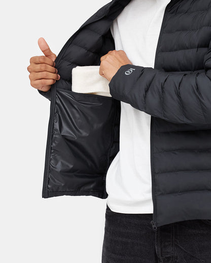 Cloud Shell Packbare Pufferjacke