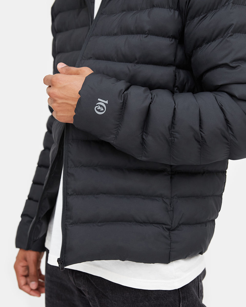 Cloud Shell Packbare Pufferjacke