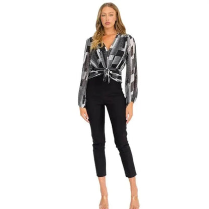 Blouse courte femme