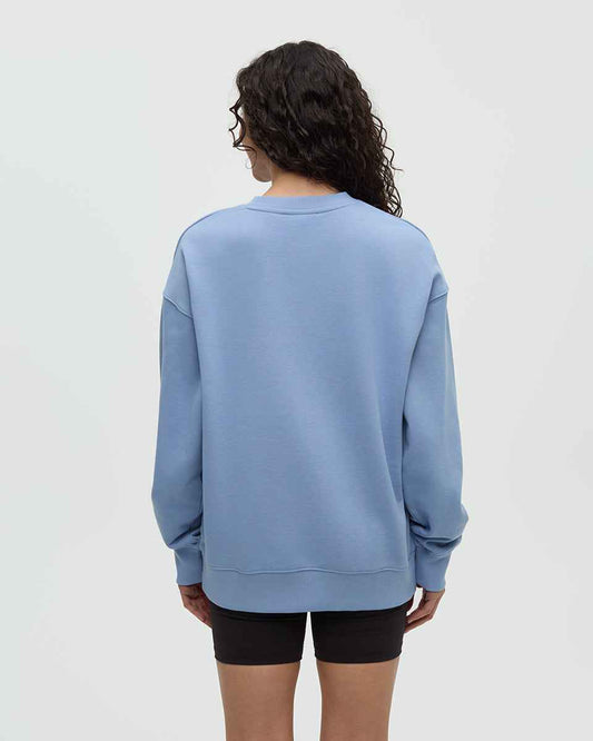 Washed Lakeshore Relaxed Crew