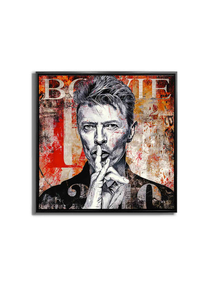 Wandkunst – „Let's Dance“-Bowie-Fans