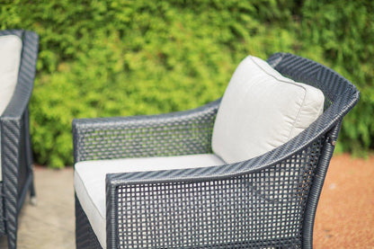 Camus 4PCs Conversational Set with Sunbrella® Cushions