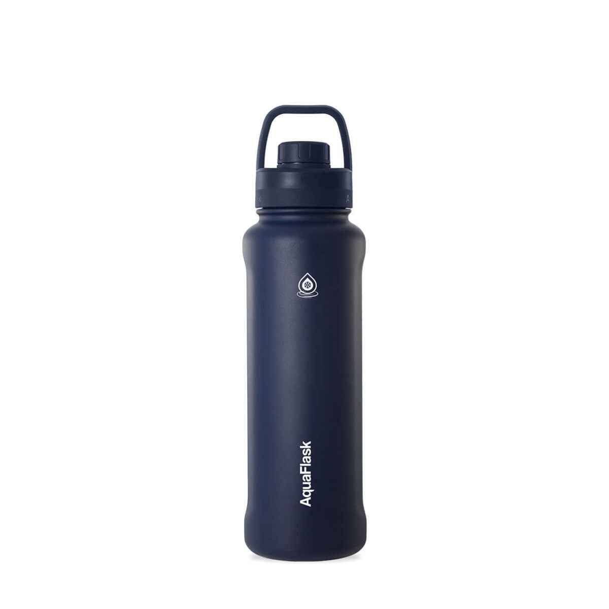 AquaFlask 1080ml (40oz) Stainless Steel Water Bottle with Sports Lid – Hot & Cold, Leakproof, BPA-Free