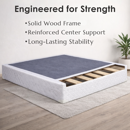 UltraFlex® INFINITY PLUS Matratzen- und Boxspring-Set Orthopädische Wirbelsäulenpflege, Premium-Soja-Schaum, Umweltfreundliche Matratze (Hergestellt in Kanada)