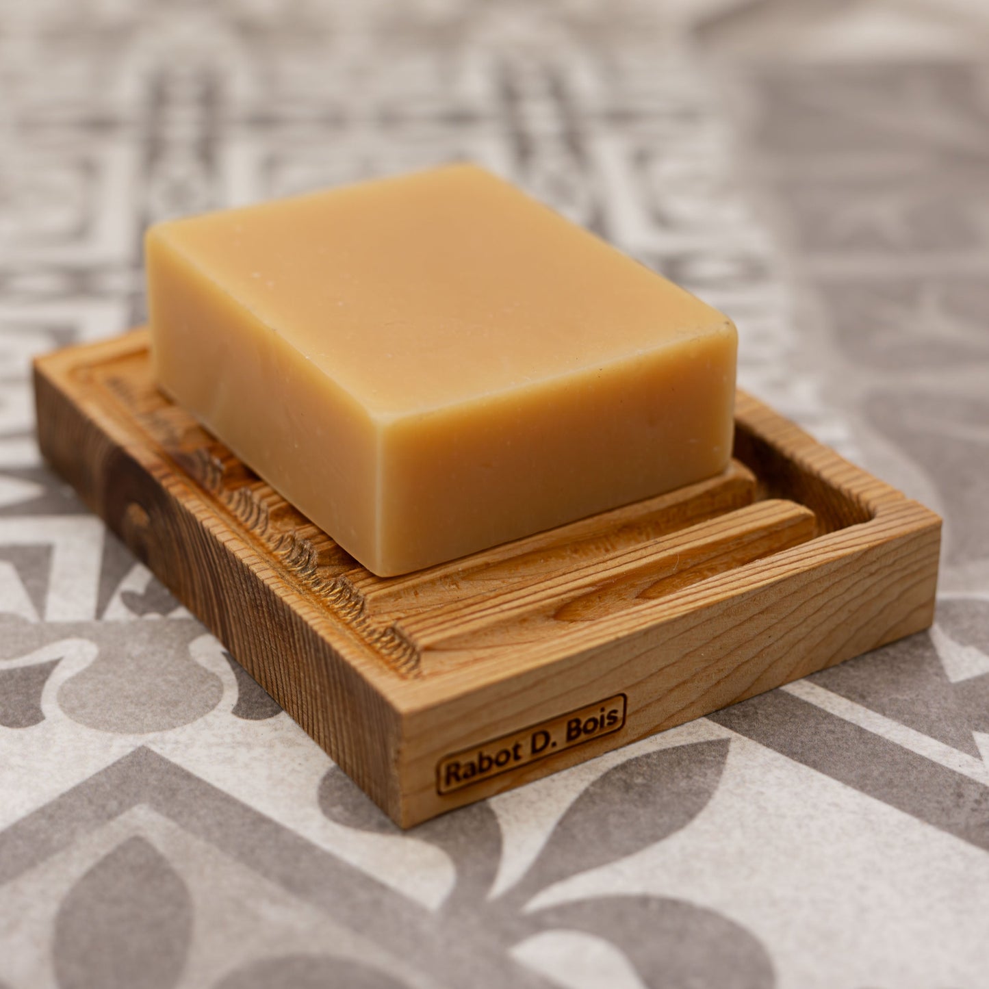木製石鹸皿「D-Coulé」