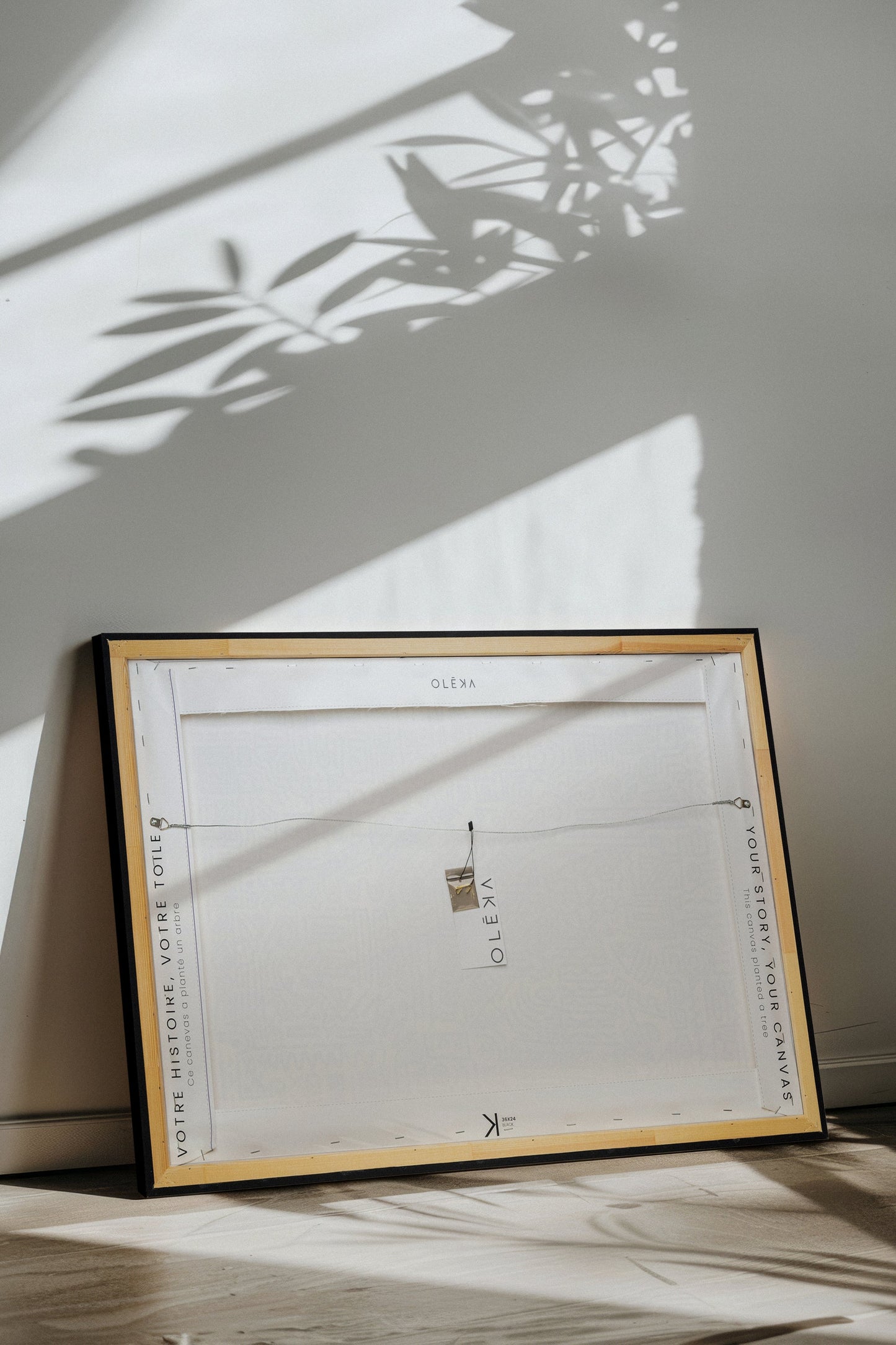 ÉVEIL CHAMPÊTRE, Oeuvre sur toile étirée