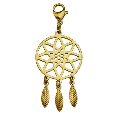 AVERY Charm Necklace Gold