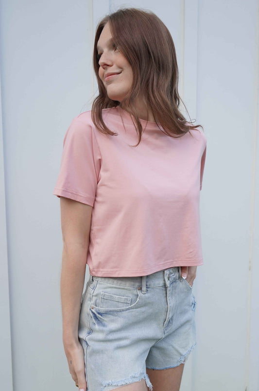 Crop top - Blush