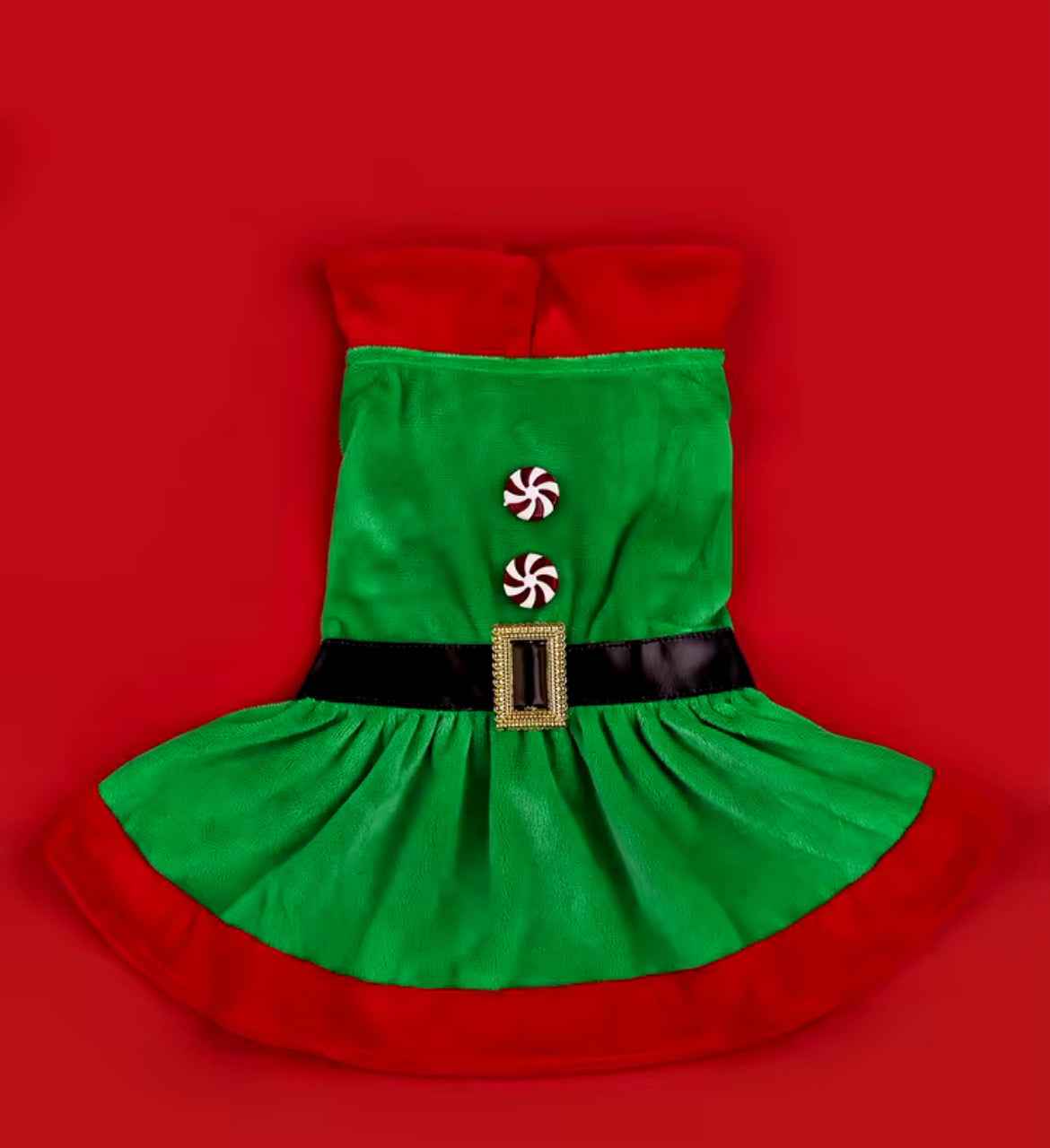 Christmas Dog Dress – Festive Holiday Dress for Dogs