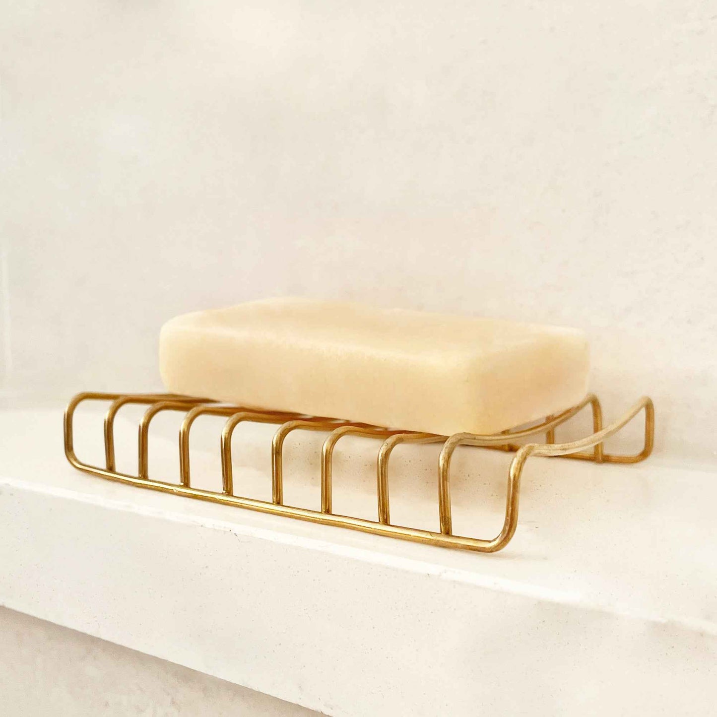 Gold Metal Soap Tray