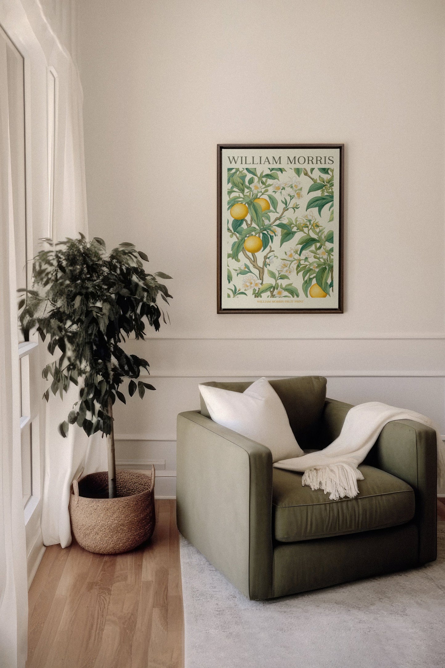 FRUIT PRINT, Kunstdruck auf gespannter Leinwand