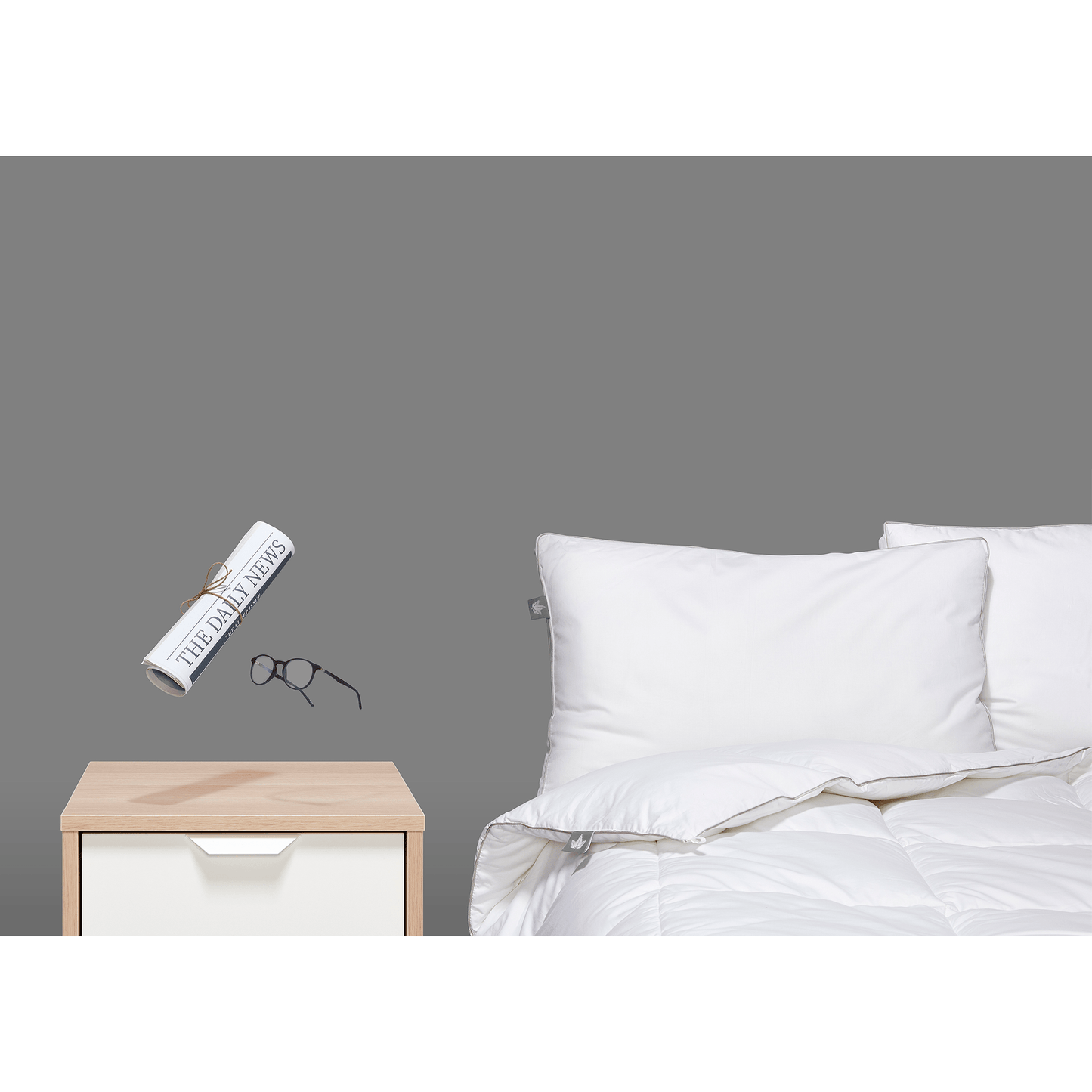Bettdecke aus Gelfaser-Mikrofaser mit Daunen-Alternative aus Polyester