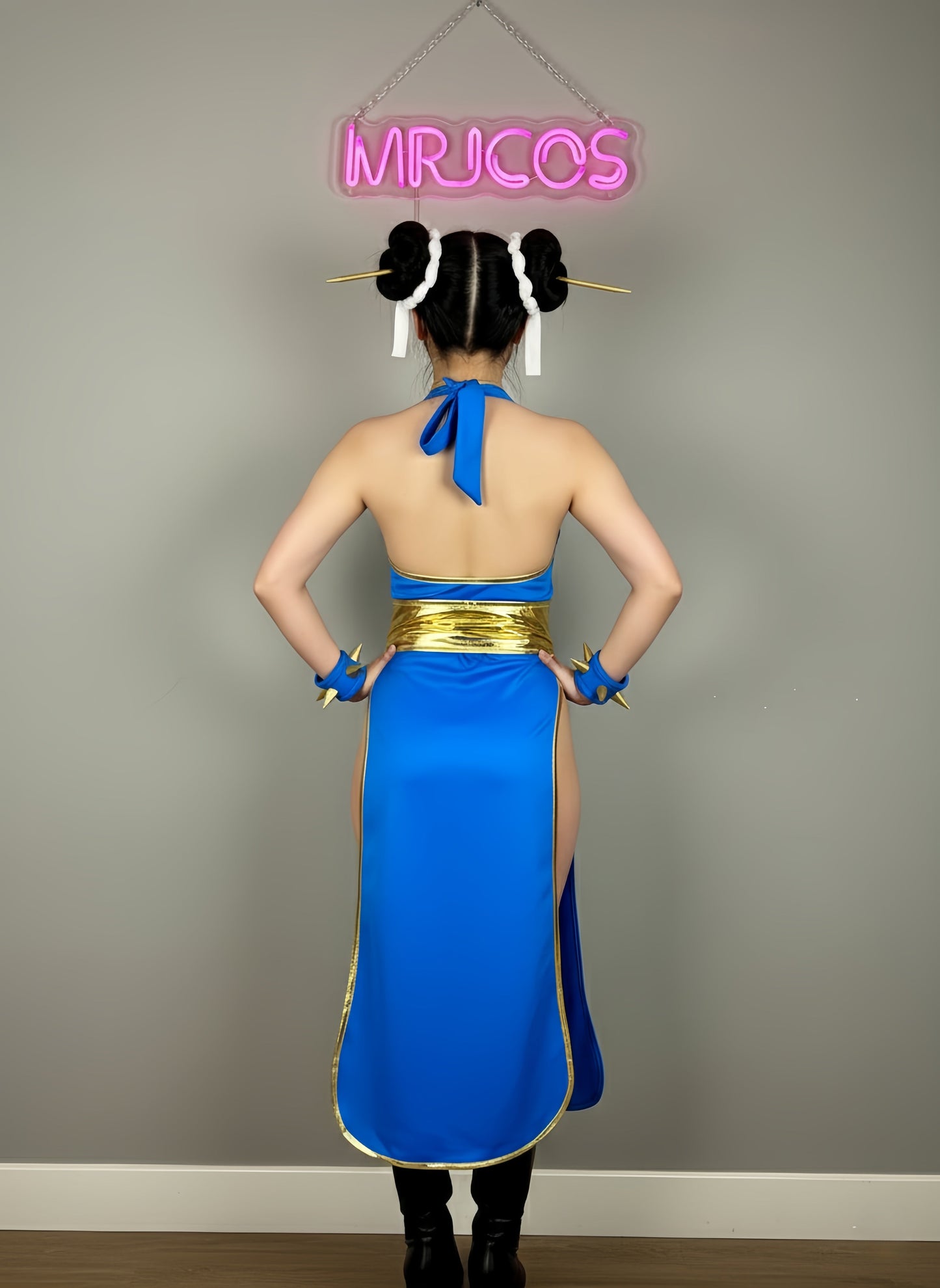 Japanese Character Cosplay Costume Cheongsam Dress Lingerie Set