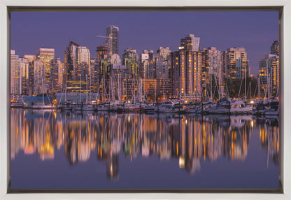 Wandbild Leuchtendes Vancouver