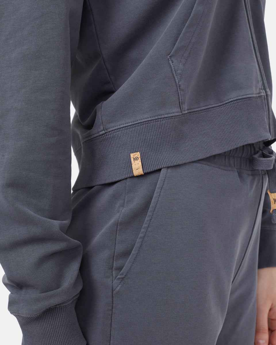 French Terry Zip Hoodie