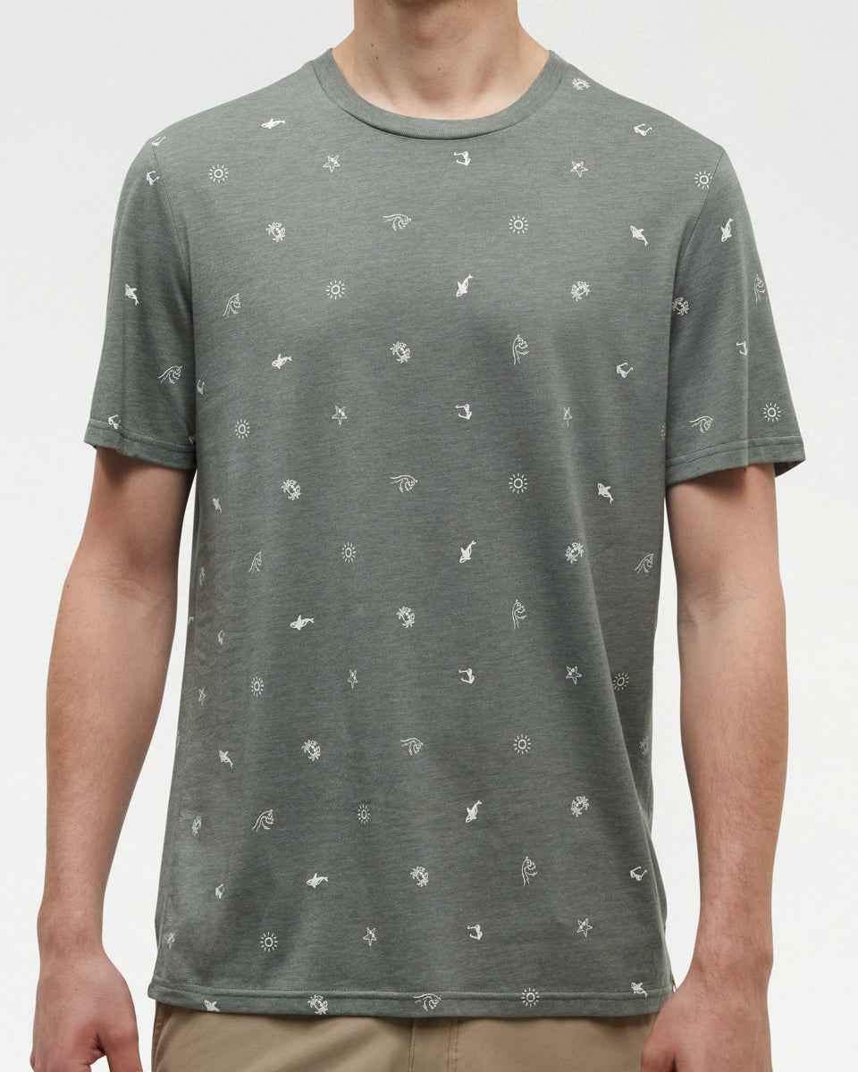 Seaforestation Print T-Shirt