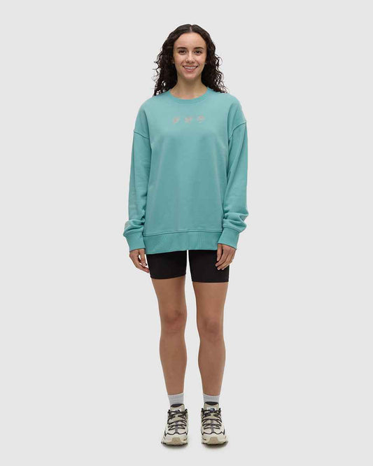 Haiti Embroidery Relaxed Crew