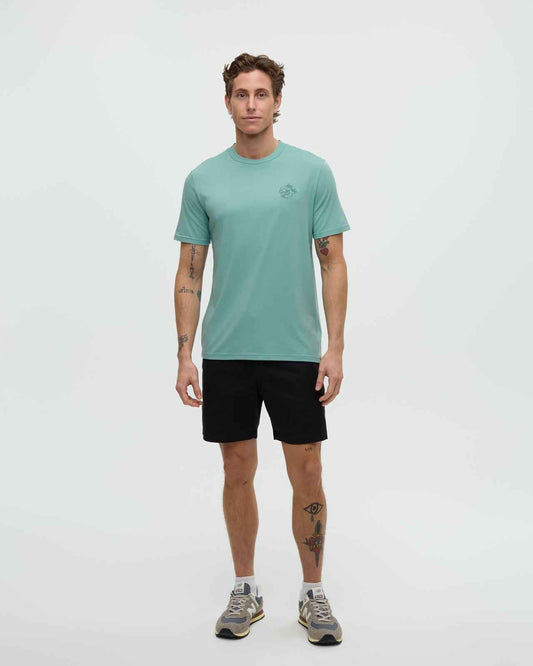 Haiti Palm Overlay T-Shirt