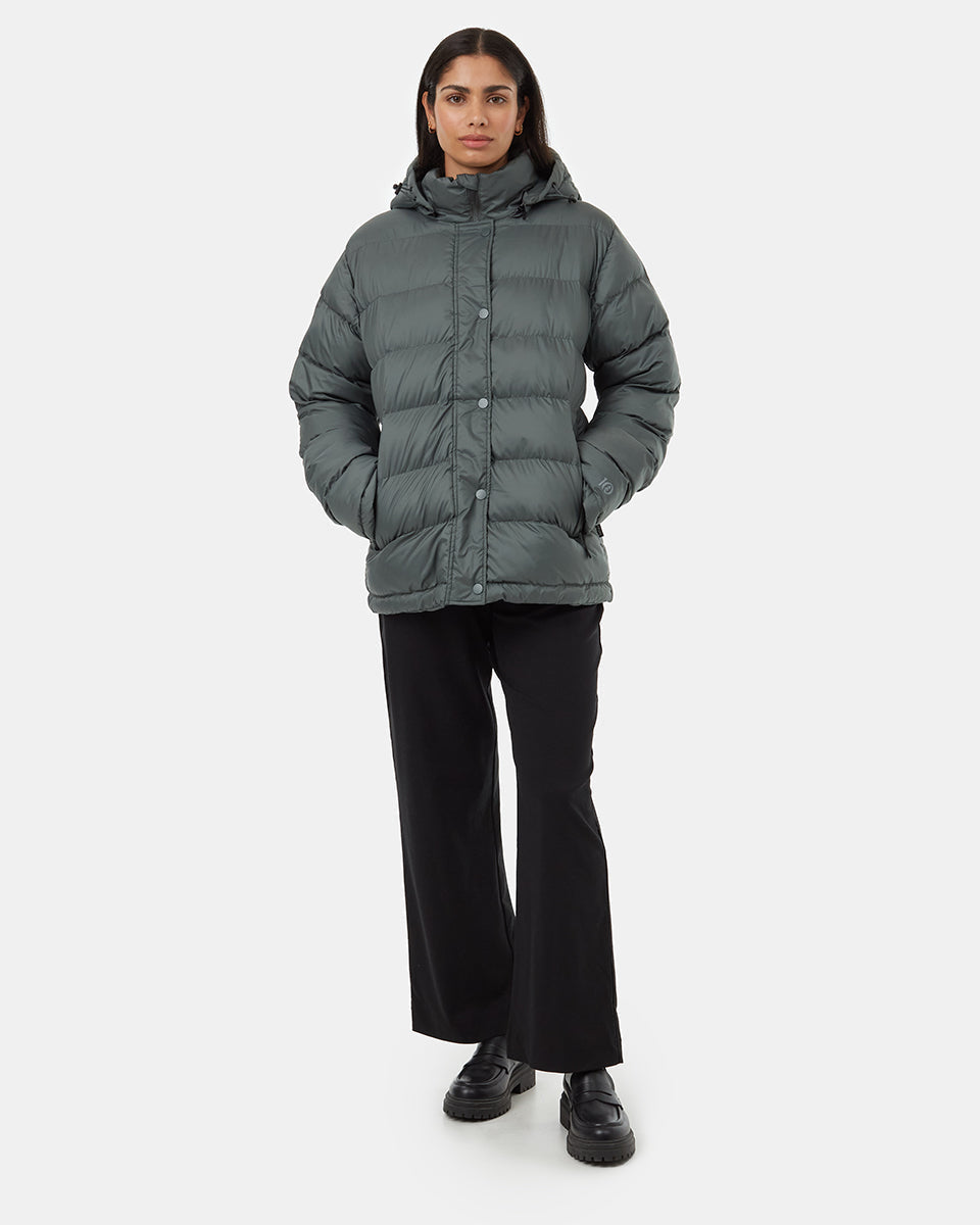 Unisex Cloud Shell Mittellanger Steppmantel