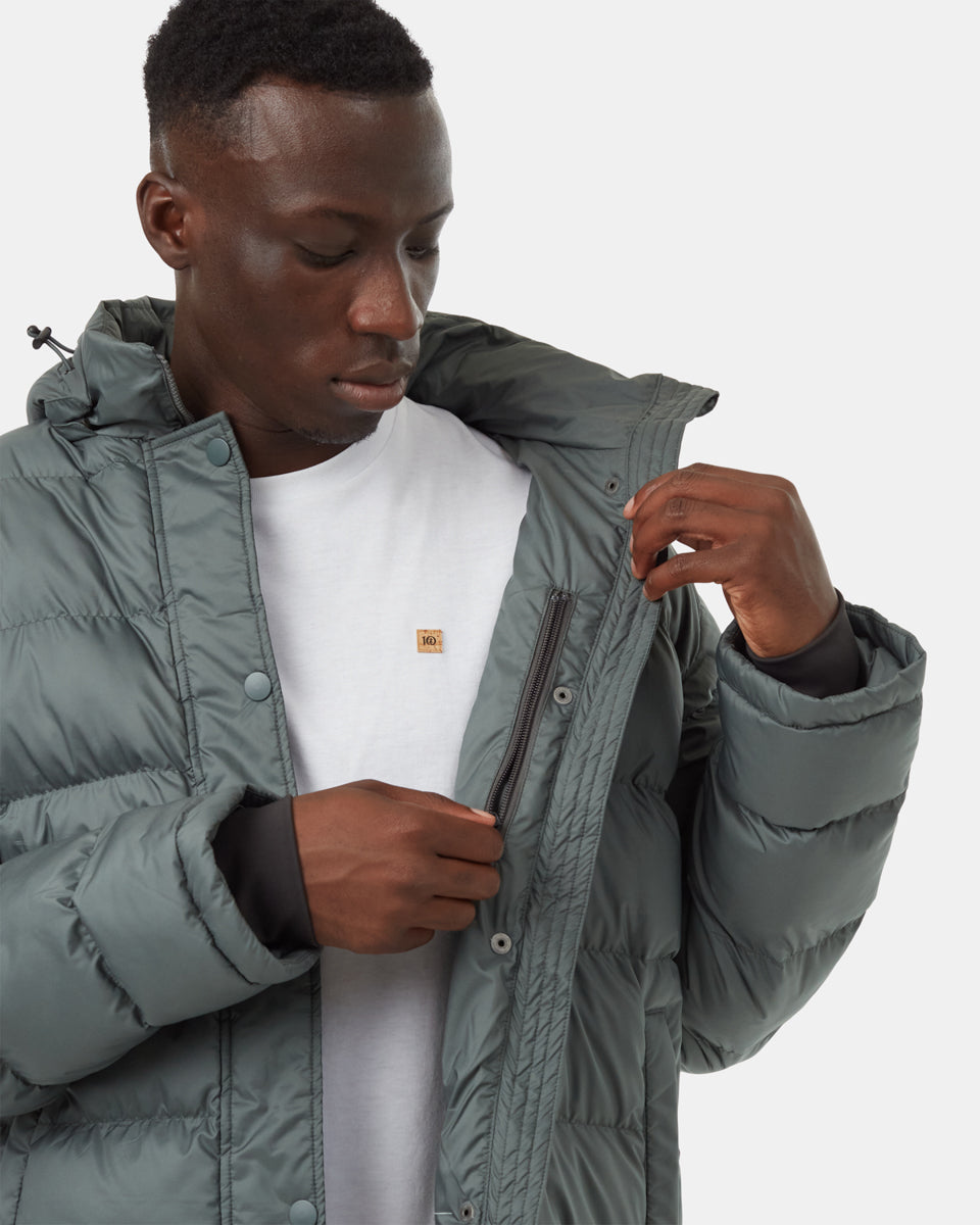 Unisex Cloud Shell Mittellanger Steppmantel