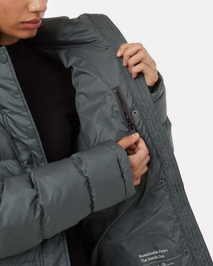 Unisex Cloud Shell Mittellanger Steppmantel