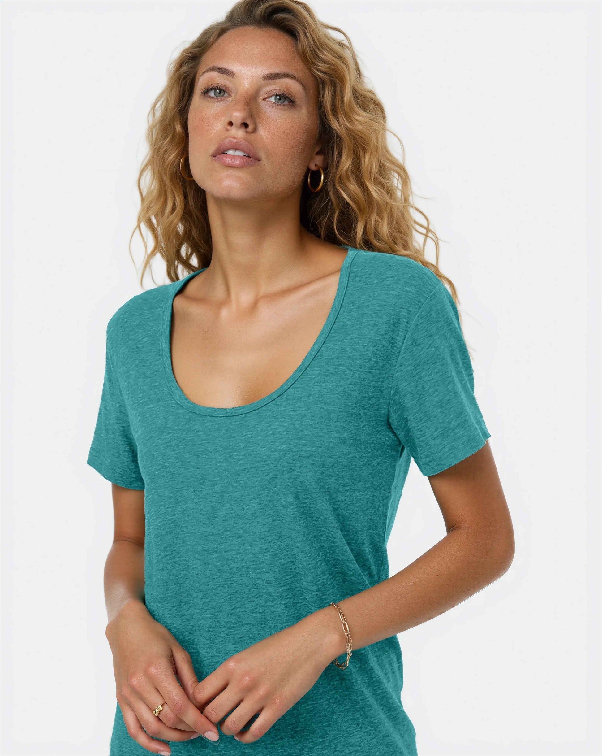 Hemp Scoop Neck T-Shirt