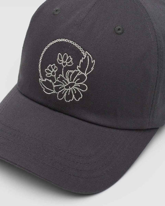 Daisy Embroidery Peak Hat