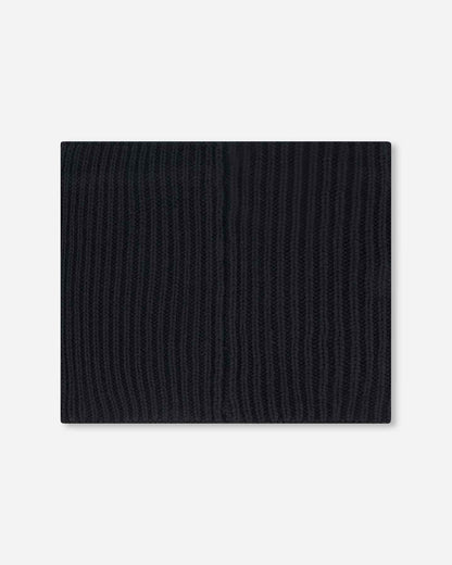 Mid-Season Knit Neck Warmer Black