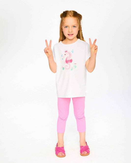 Organic Cotton Jersey T-Shirt White