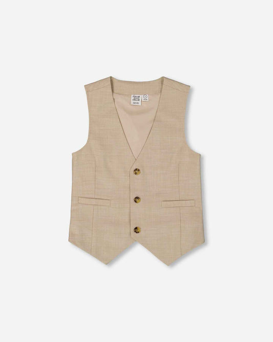 Elegant Vest Beige