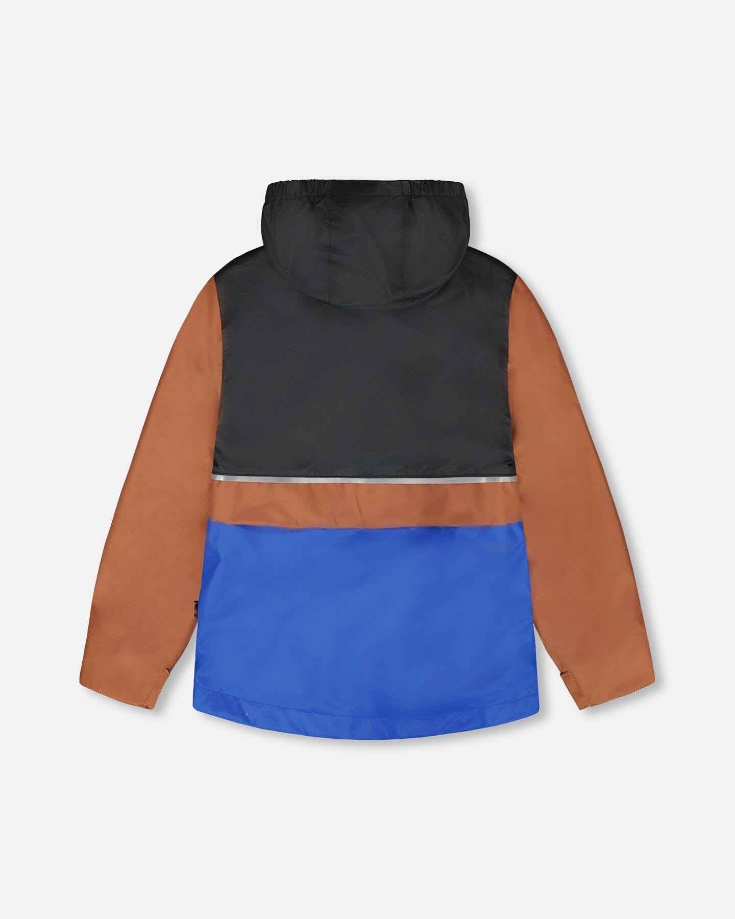 3-In-1 Two-Piece Mid-Season Outerwear Set Black And Brown