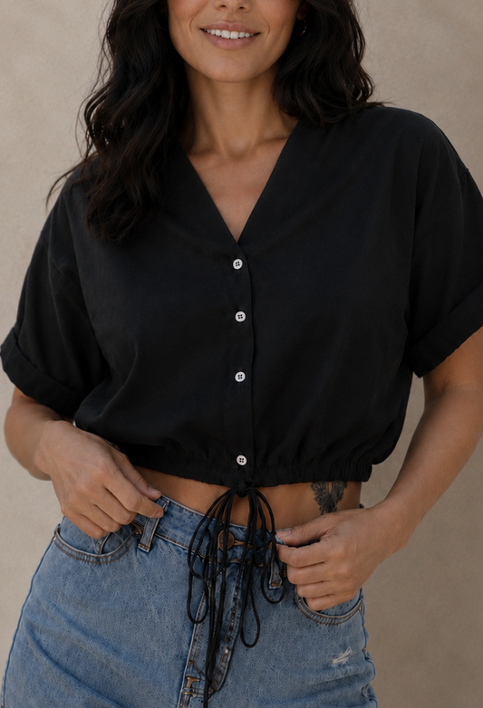 Chemise popsicle - Noir