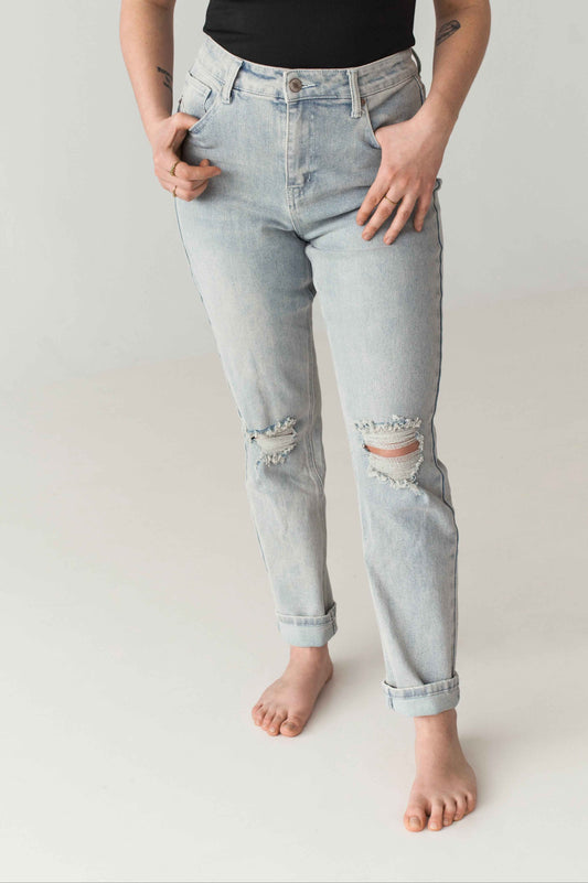 Jeans pâle - Troué