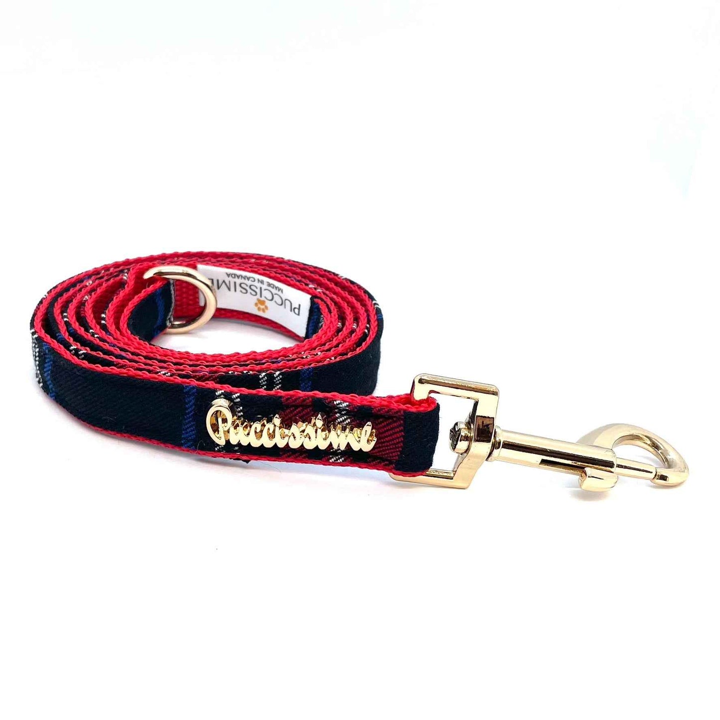 Carnegie leash with hands-free extension