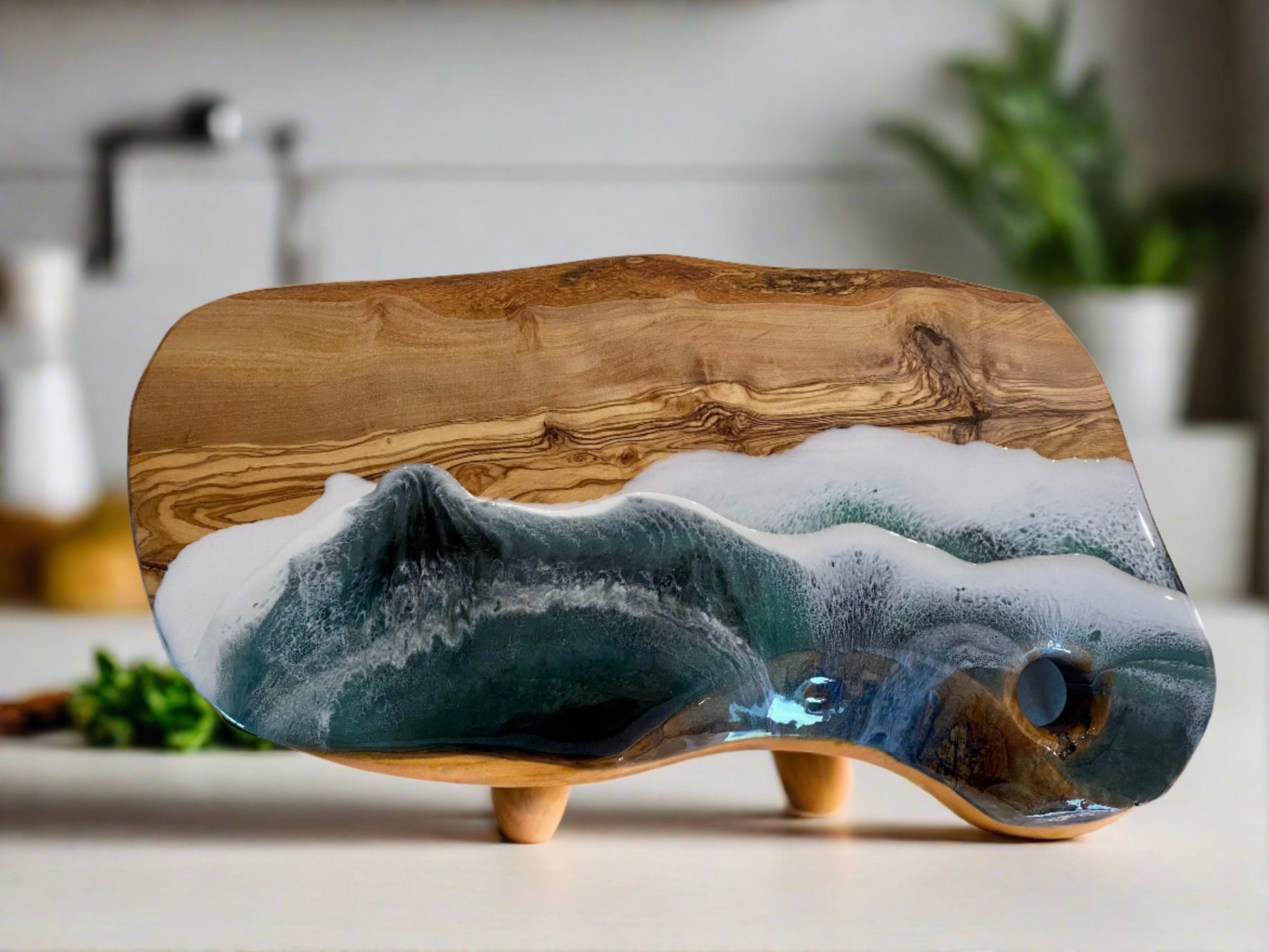 Olive Wood Charcuterie Board - AURABAGS SHOP