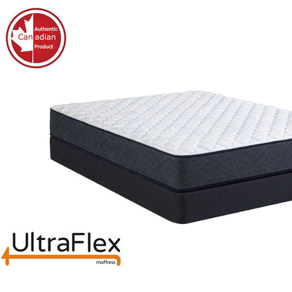 UltraFlex® RADIANCE – Hochdichte Naturmischschaum-Ummantelung, CoolTemp Kühlgel, Umweltfreundliche orthopädische Matratze mit mehreren Spinalstützzonen (Hergestellt in Kanada)