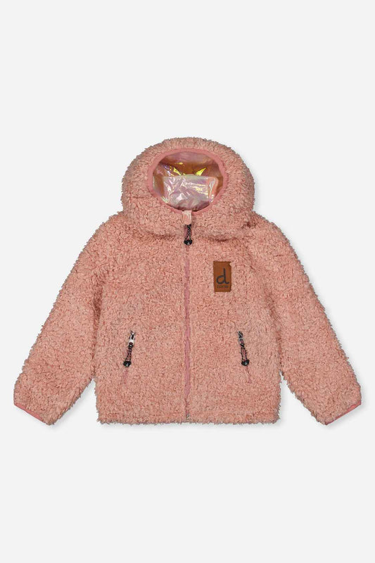 Baby Reversible Mid-Season Jacket Pink