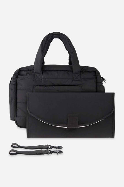 Diaper Bag With Changing Mat Black