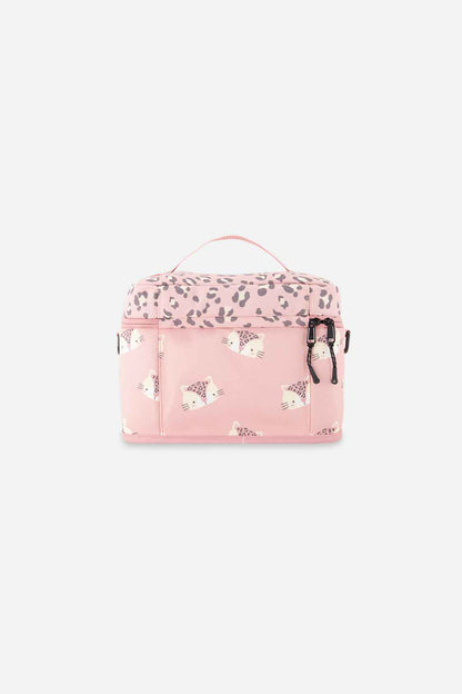 Lunch Box Pink Leopard Print