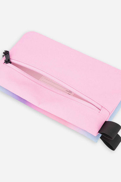 Pencil Case Blue And Mauve Gradient
