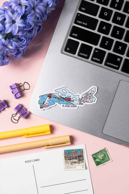 Nova Scotia Icons Vinyl Sticker