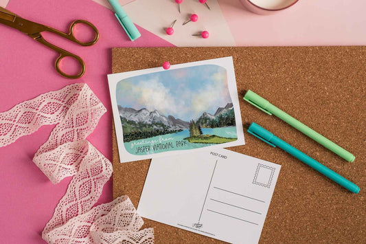 Jasper National Park Postcard