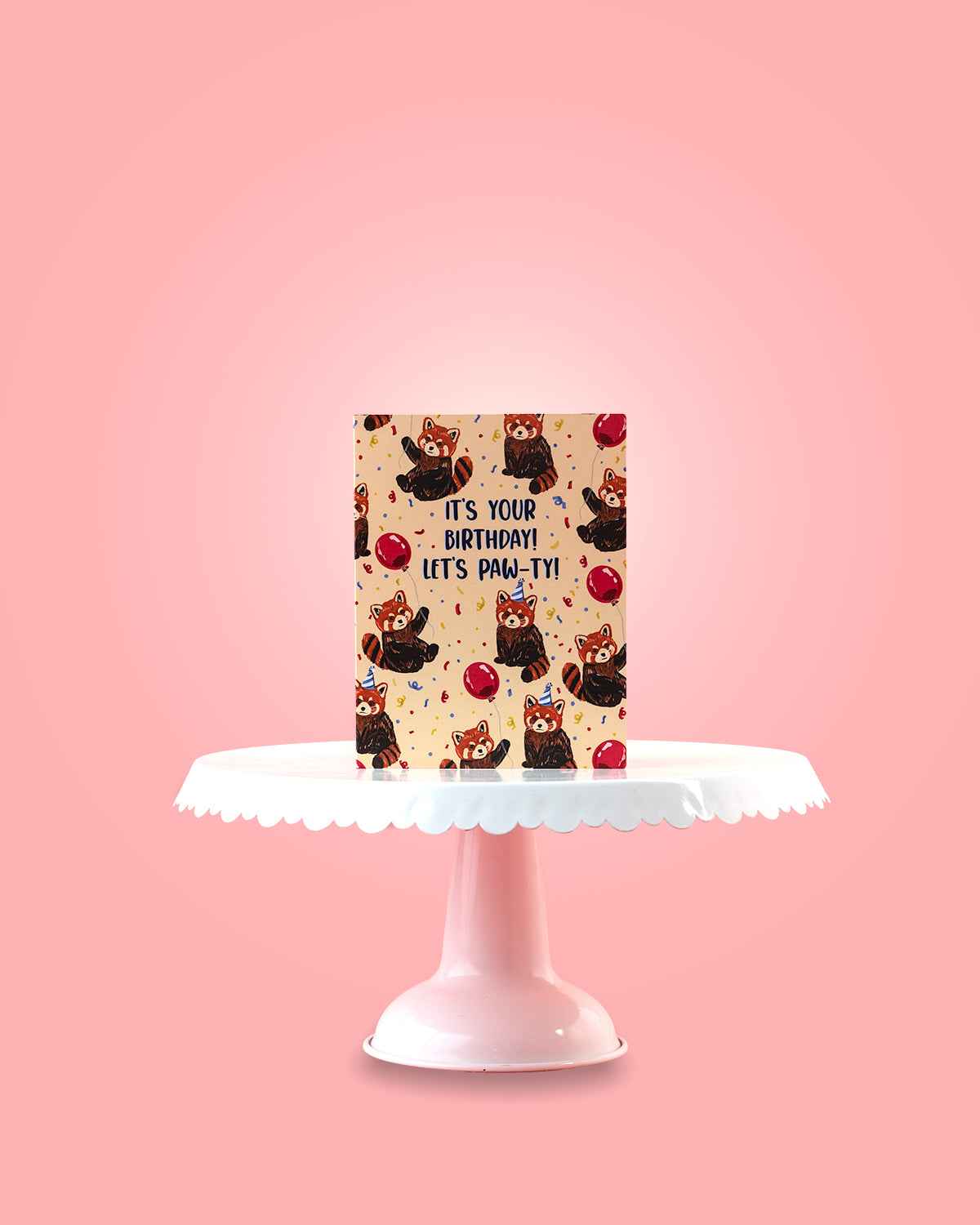 It's Your Birthday! Let's Paw-ty! - Greeting Card