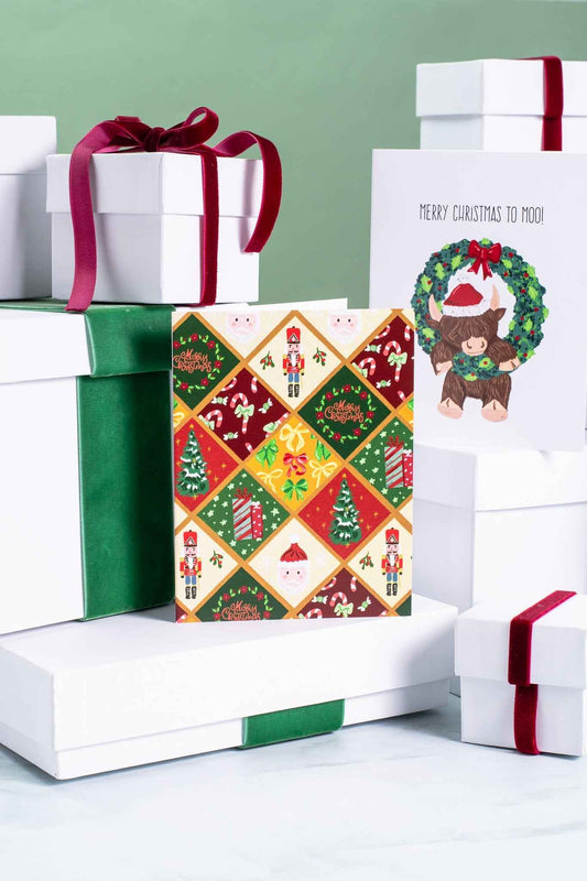 Christmas Pattern - Greeting Card