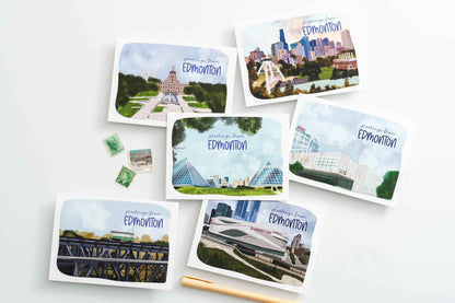 Rogers Place Edmonton Postcards