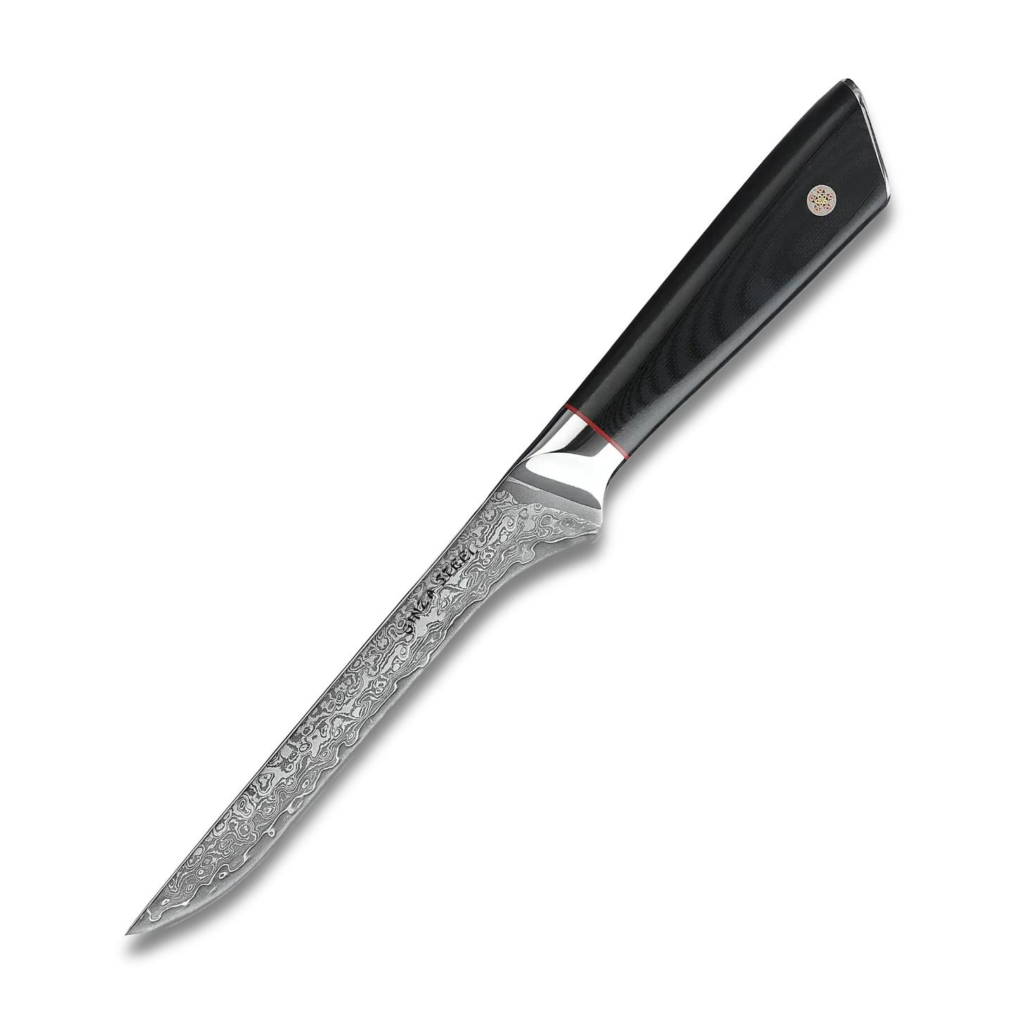 HAGAKURE 14 | Ausbeinmesser 14 cm Damast AUS 10 Stahl