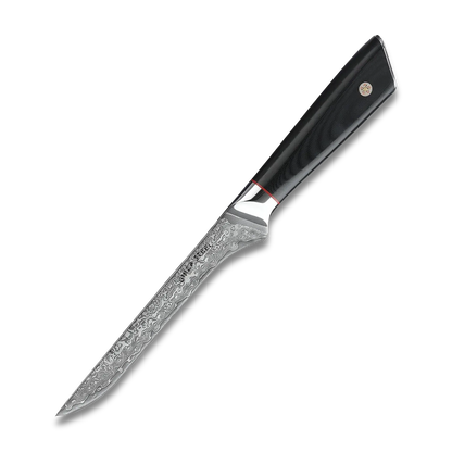 HAGAKURE 14 | Ausbeinmesser 14 cm Damast AUS 10 Stahl